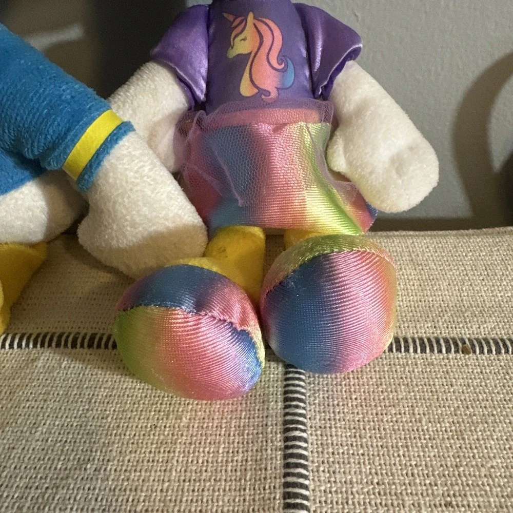 Daisy Duck and‎ Donald Duck plush set Disney 10 inch Stuffed Animals
